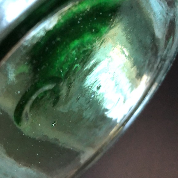 MASONS PATENT November 30th 1858 Vintage Style Green Canning Jar Two Quarts - Picture 4 of 6